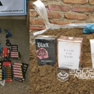 NEUQUÉN: Ladrones roban desde pegamento hasta perfumes importados