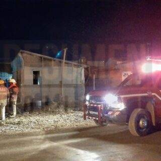 Incendio en la Margen Sur sin mayores daños