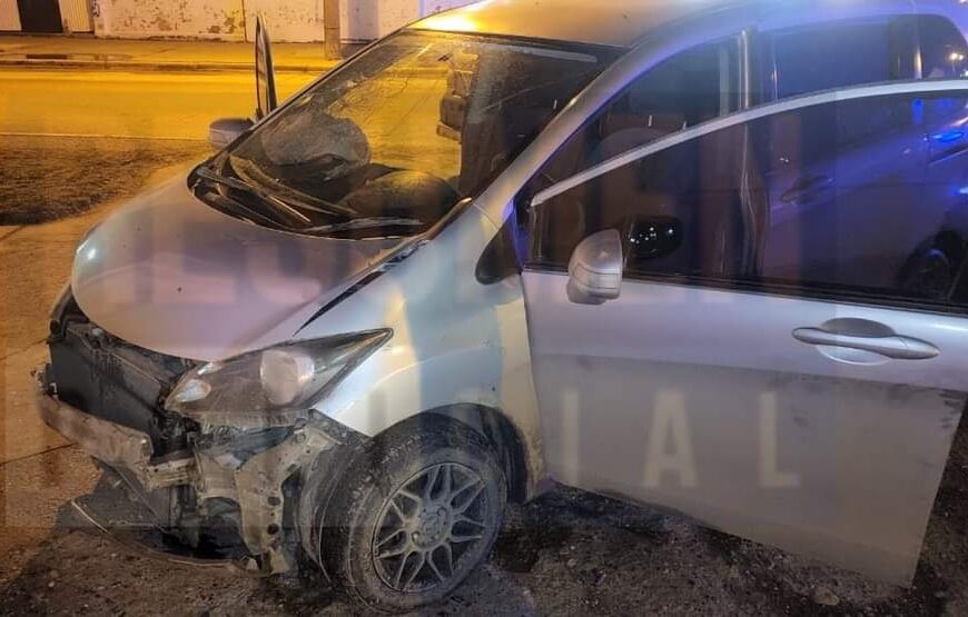 Nuevamente un vehículo chileno protagonizó un accidente de tránsito
