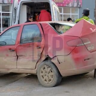 Nuevamente un violento choque en una esquina muy complicada