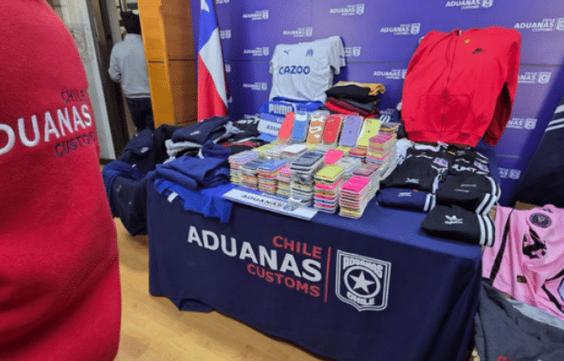 PTA. ARENAS: Más de $7 millones incautó Aduanas y Carabineros en productos falsificados