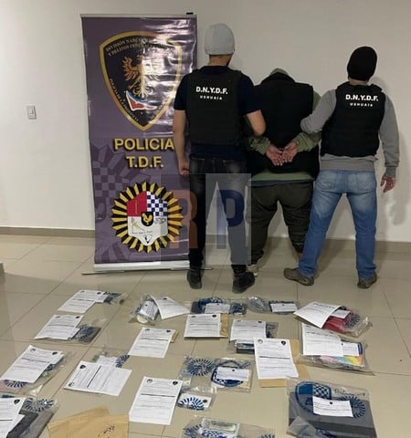 Un hombre de nacionalidad dominicana fue detenido por tráfico de cocaína en Ushuaia camino al aeropuerto