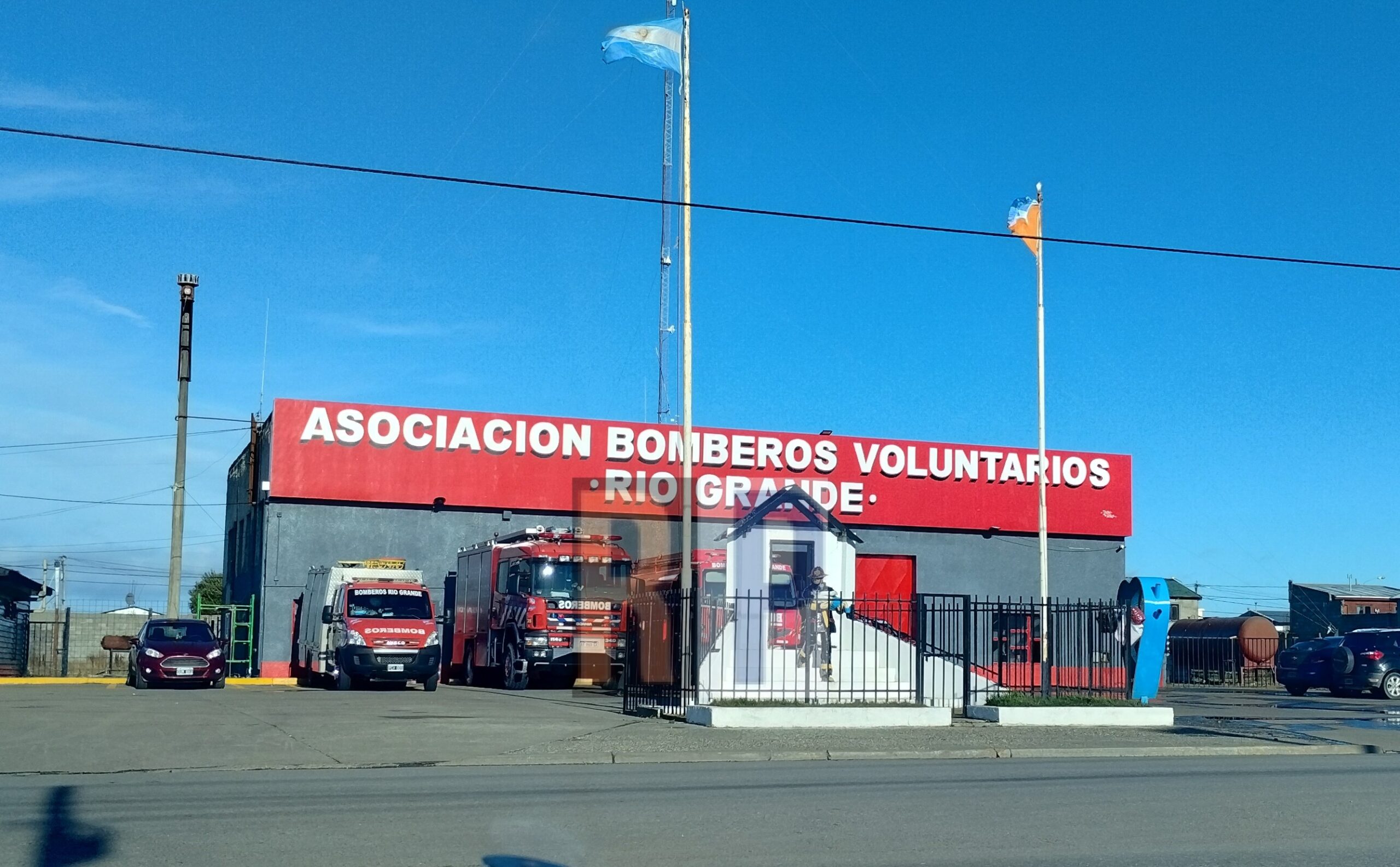 La Asociación Bomberos Voluntarios en estado de alerta