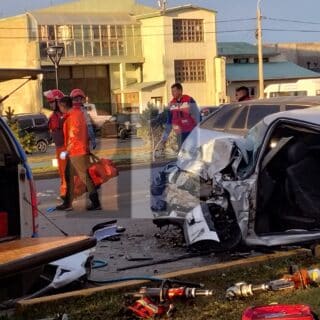 ULTIMO MOMENTO – Declaran fallecido en el hospital al segundo conductor de la tragedia del domingo y son 3 las víctimas fatales