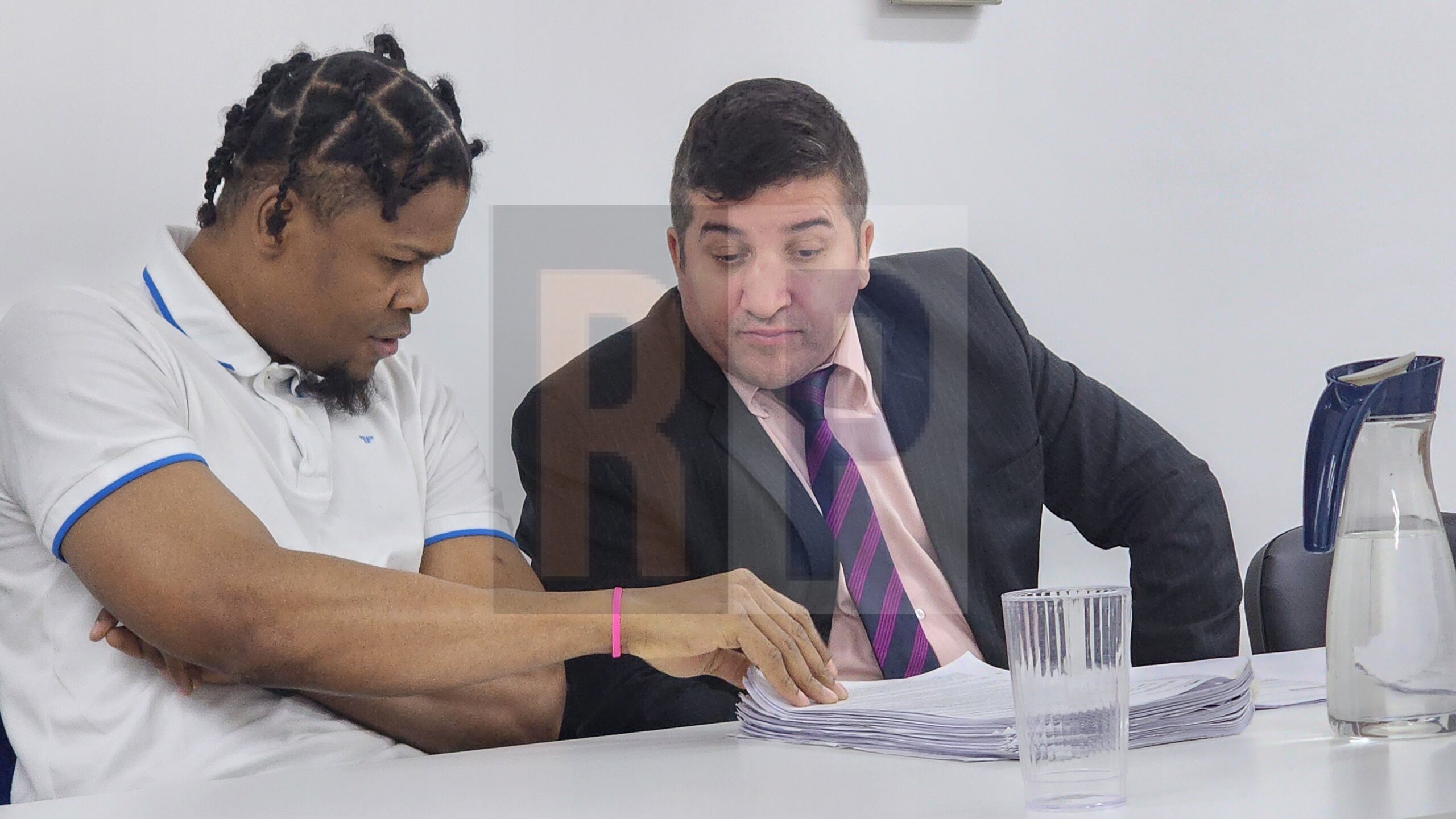 Imputado del homicidio en margen sur se negó a declarar ante el Tribunal de Juicio