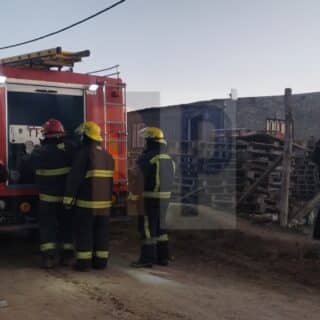Principio de incendio en una vivienda en la Margen Sur