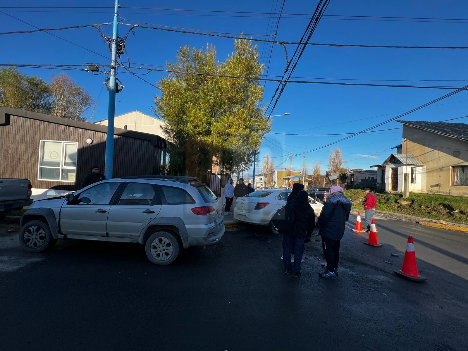 Accidente de tránsito en Ushuaia, sin personas lesionadas