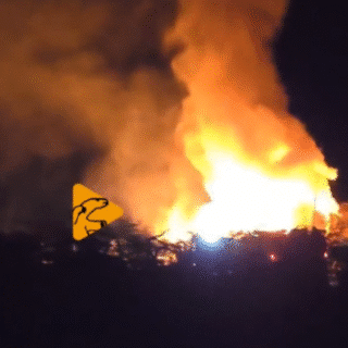 PTO. NATALES: Incendio destruyó cabañas en sector del Cruce Dorotea 
