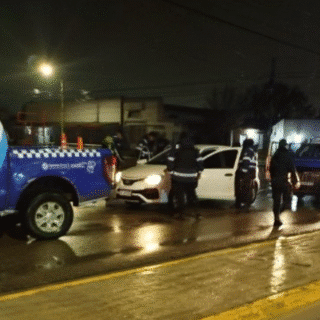 STA. CRUZ: Las Heras: Una pareja fue detenida por amenazas con arma de fuego