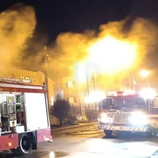 Incendio en una vivienda en el barrio Mutual con una mujer trasladada al hospital