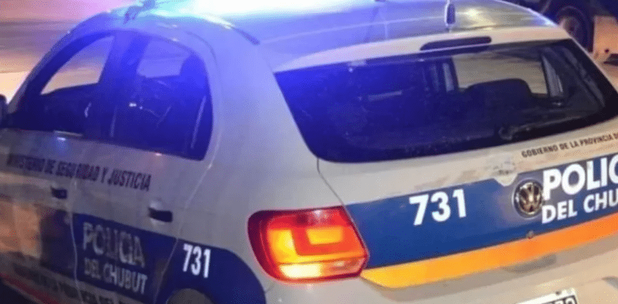 RAWSON: Robó, protagonizó una impactante persecución en dos ciudades de Chubut y terminó chocando contra un patrullero