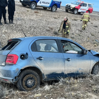 PTO. SAN JULIÁN: Tragedia en Ruta 3: un hombre murió tras un vuelco 