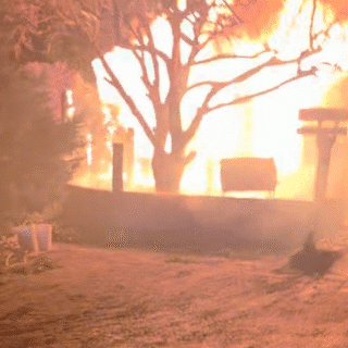 PTO. DESEADO: Internaron a un joven de 26 años por un incendio en su casa