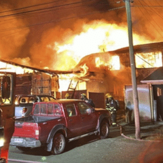 PORVENIR: Dos adultos fallecidos en trágico incendio