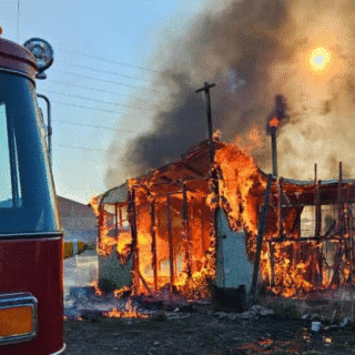 RÍO GALLEGOS: ¿Qué pasó en el Barrio Patagonia? Un incendio destruyó una vivienda 