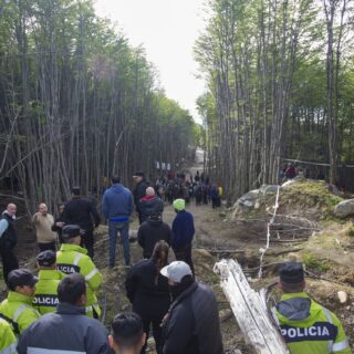 Desarmaron otro intento de usurpación en la zona boscosa de Ushuaia y denunciaron «intencionalidad política»