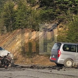 ULTIMO MOMENTO- Violento choque frontal deja varios heridos en ruta 3