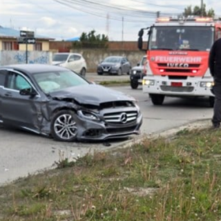 PTA. ARENAS: Adulta mayor lesionada tras colisión
