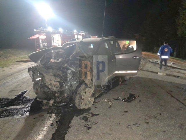 Conductor sobreviviente de choque frontal fue intervenido quirúrgicamente y había trasladado a médicos del INCUCAI