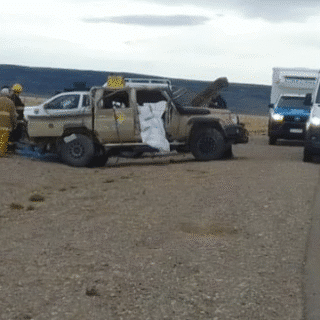 GOB. GREGORES: Ruta 40: un turista falleció y una mujer resultó herida tras un vuelco