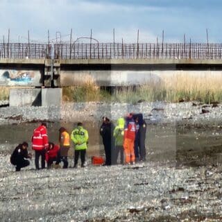 Hallan restos humanos en la playa y un tatuaje permitiría identificar a un hombre desaparecido hace mas de dos semanas