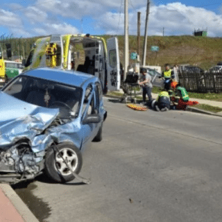 PTA. ARENAS: Violenta colisión en población Calixto deja tres personas lesionadas