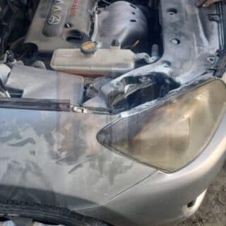 Principio de incendio en un vehículo en Ushuaia: conductor logra sofocar el fuego