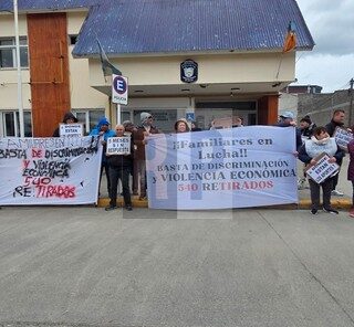 Territoriales se manifestaron frente a la Unidad Regional Norte de la Policía