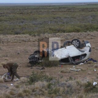 ULTIMO MOMENTO – Dos muertos en trágico vuelco en la ruta chilena
