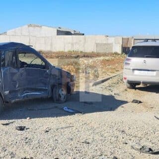 Conductor hospitalizado tras violento impacto sobre la avenida San Martín en la zona norte de la ciudad