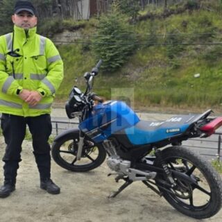 Secuestraron motocicleta a un sujeto que escapó de un control atropellando a un policía