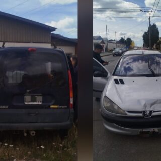 Acompañante hospitalizada tras choque en Brown y Alberdi