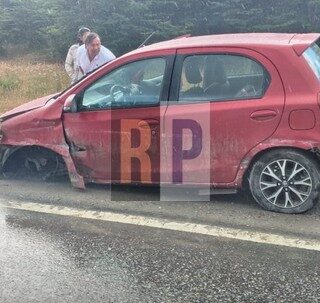 Un conductor impactó contra un guadarrail de la ruta 3