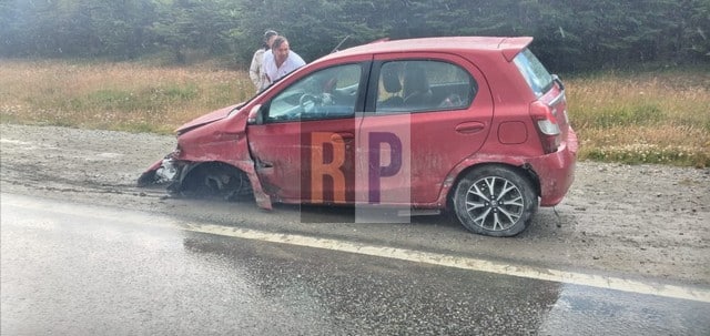 Un conductor impactó contra un guadarrail de la ruta 3