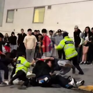 Un herido y tres detenidos en una salvaje batalla campal a la salida de un boliche de Ushuaia