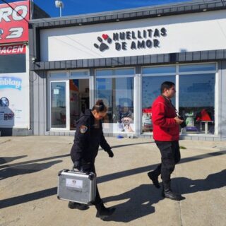 Entraron a robar a una tienda de mascotas durante la madrugada