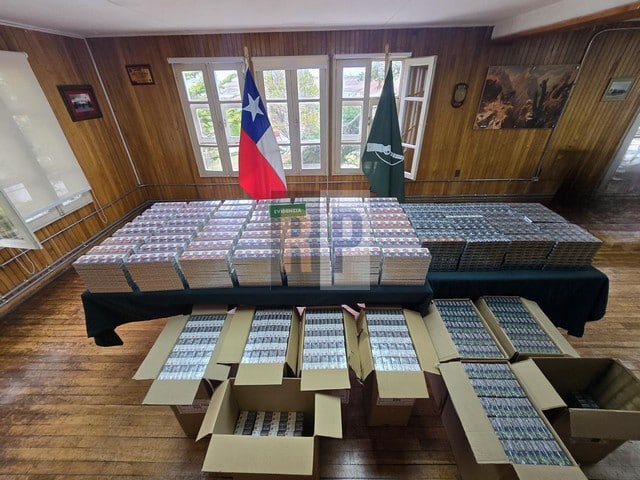 Un riograndense detenido en Porvenir tras intentar ingresar millonario contrabando de cigarrillos