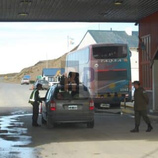 Detuvieron a un camionero con armas de fuego intentando ingresar a la provincia por San Sebastián