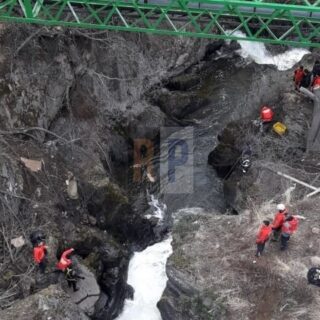 Un joven de 25 años murió en el arroyo Grande de Ushuaia en un aparente accidente