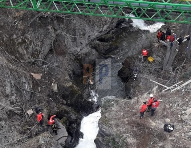 Un joven de 25 años murió en el arroyo Grande de Ushuaia en un aparente accidente