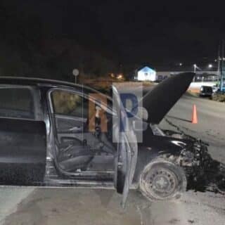 Conductor con alcoholemia positiva detenido en Ushuaia tras accidente