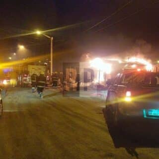 Ardió una vivienda en margen sur por el recalentamiento de un tiraje