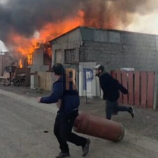 Tres viviendas afectadas en dantesco incendio en la margen sur