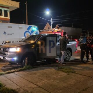 Una mujer fue atropellada en el barrio Mutual