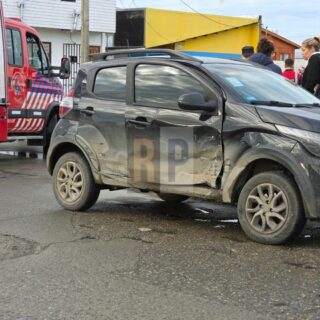 Fuerte choque en el casco viejo pero sin heridos