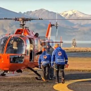 ULTIMO MOMENTO -Complejo operativo de rescate por una escaladora accidentada en el cerro Bonete