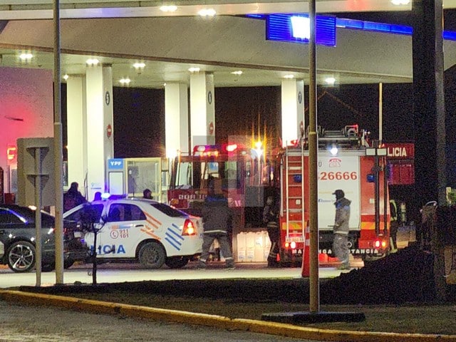 Un cortocircuito generó alarma en una estación de servicios